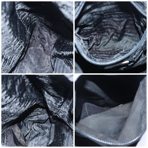 PRADA Backpack Nylon Black Auth ki4596 - Picture 15 of 16
